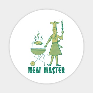 Meat Master - Teal Magnet